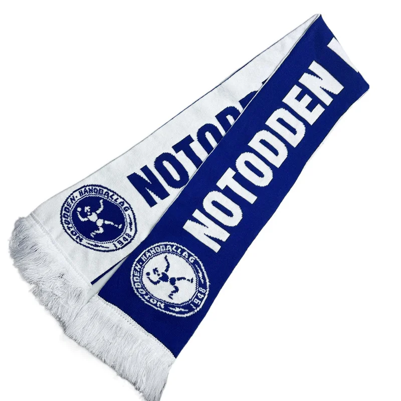 black gold bulk football fan scarf on white background - bulk order discount available